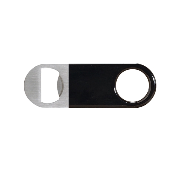 Black color option for Short Paddle Vinyl Wrapped Bottle Opener