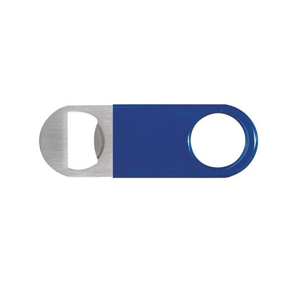 Blue color option for Short Paddle Vinyl Wrapped Bottle Opener