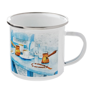 Photo of 12 Oz. Camper Enamel Mug W/Full Color Sublimation