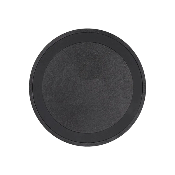 Black color option for 10w Black Qi Wireless Puck Smartphone Charging Pad 10 Watt