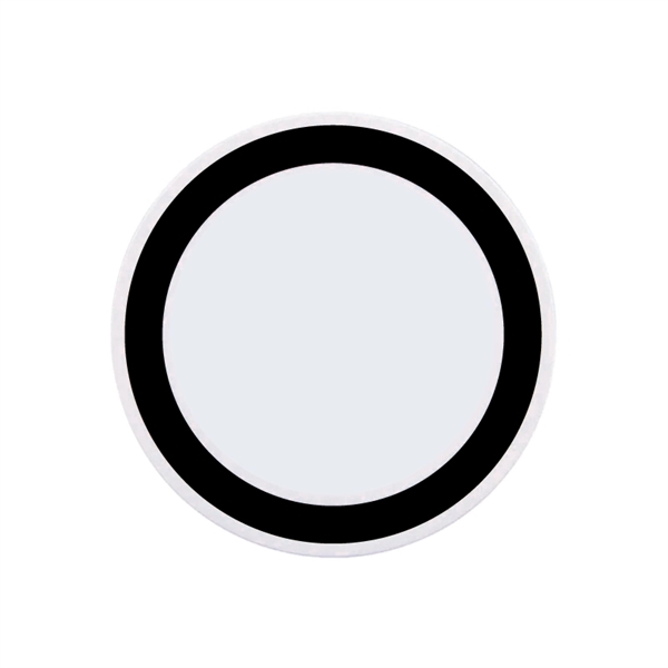 Black color option for 10w White Qi Wireless Puck Smartphone Charging Pad 10 Watt