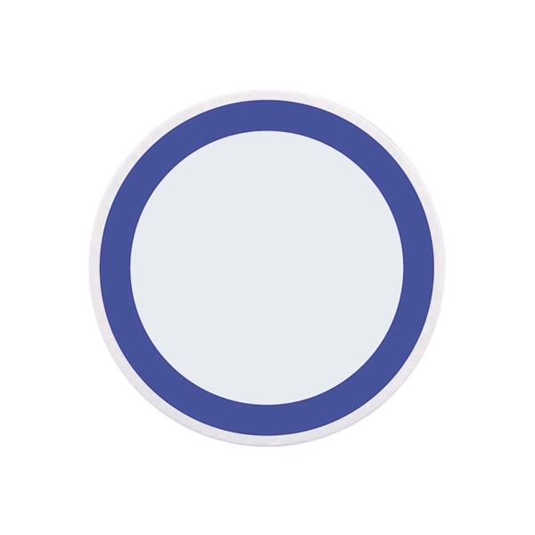 Blue color option for 10w White Qi Wireless Puck Smartphone Charging Pad 10 Watt