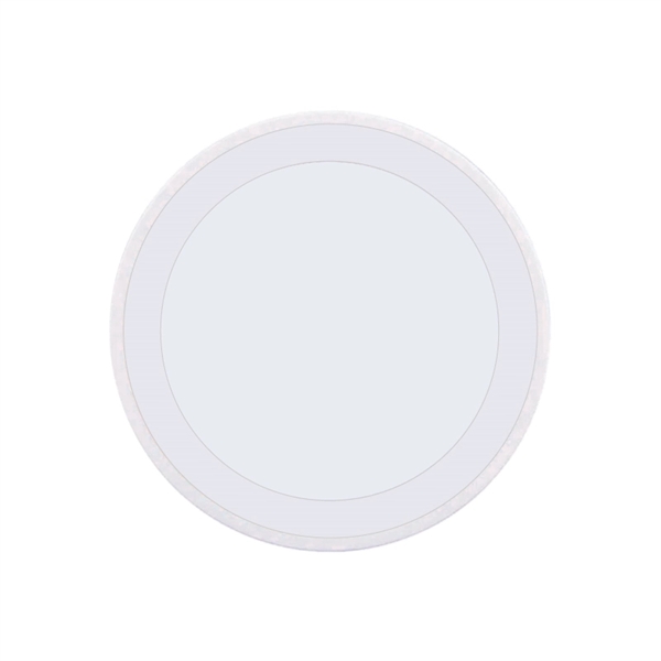 White color option for 10w White Qi Wireless Puck Smartphone Charging Pad 10 Watt