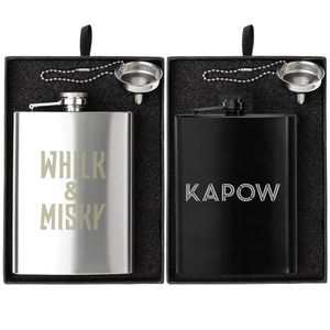 Photo of Oakhurst 8 Oz. Flask And Funnel Gift Set