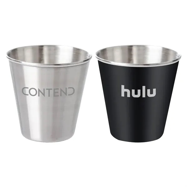 Silver color option for 2 Oz. Stainless Steel Shot Glass Cup