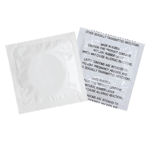 Photo of Individual Blank Condom