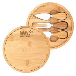 Photo of Harper Mini Bamboo Cheese Board Knife Set