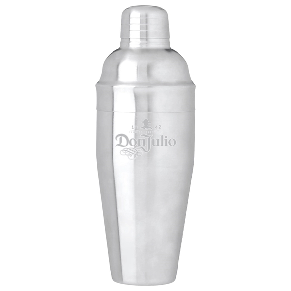 Silver color option for 25 Oz. Large Cosmo Stainless Steel Cocktail Shaker