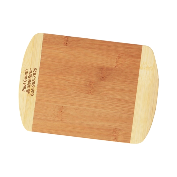 Bamboo color option for Two Tone Bamboo Cutting Board