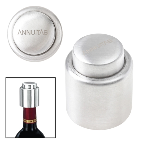 Main photo of Stainless Steel Vacuum Wine Stopper