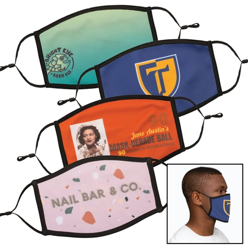 Main photo of Clearance! Full Color Dye Sublimation Face Mask   Large / Xl