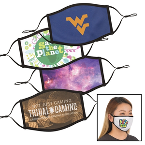 Photo of Clearance Full Color Dye Sublimation Face Mask   Small / Med