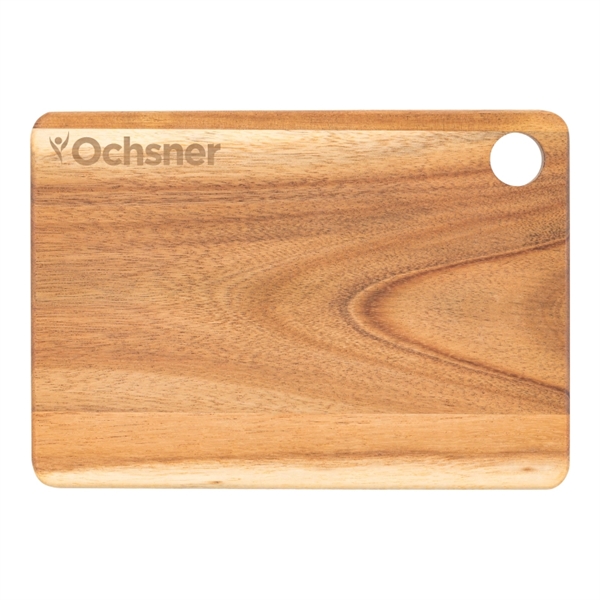 Brown color option for Acacia Wood Serving & Cutting Board