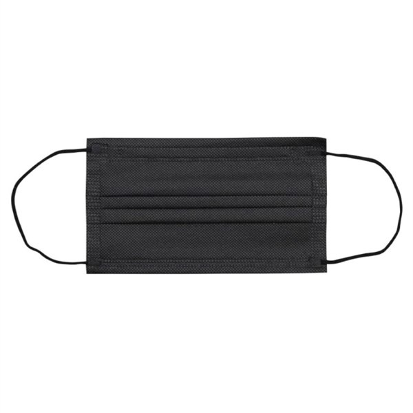 Black color option for Clearance! Printed Standard Disposable Face Masks
