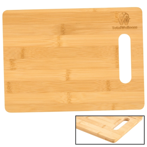Main photo of Large Bamboo Cutting Board W/ Handle