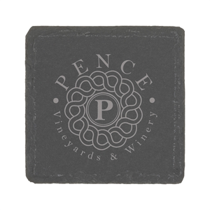 Photo of Natural Slate Stone Square Coaster