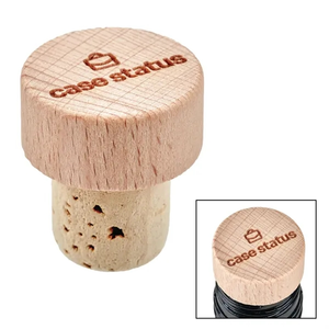 Photo of Natural Beechwood Wine Stopper Cork