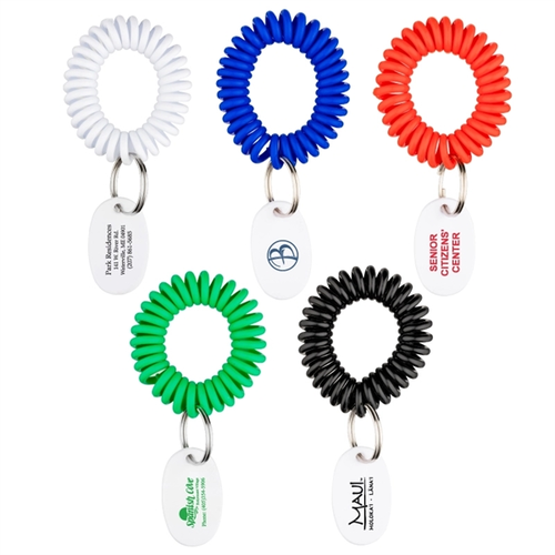 Main photo of Eva Bracelet Wrist Coil W/Tag Keyring