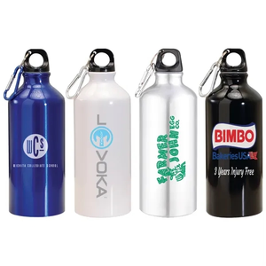 Photo of 20 Oz. Aluminum Water Bottle W/ Carabiner