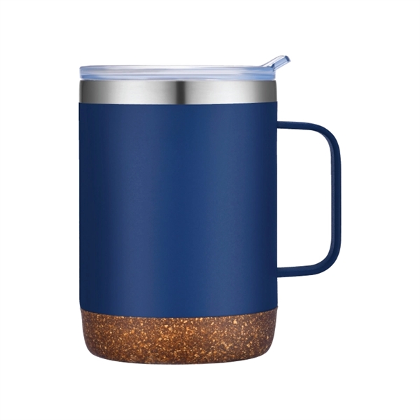 Navy Blue color option for Cork Bottom Ozark 14 Oz. Vacuum Insulated Tumbler Mug