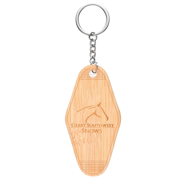 Bamboo color option for Bamboo Motel Style Keyring