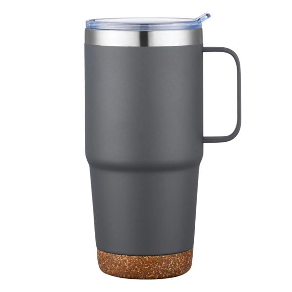 Gray color option for Cork Bottom Polar 24 Oz. Vacuum Insulated Travel Mug