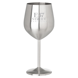 Photo of 18 Oz. Stainless Steel Stemmed Wine Glass