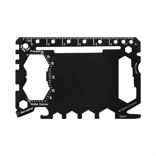 Black color option for Outdoor Tactical Multi Tool Card