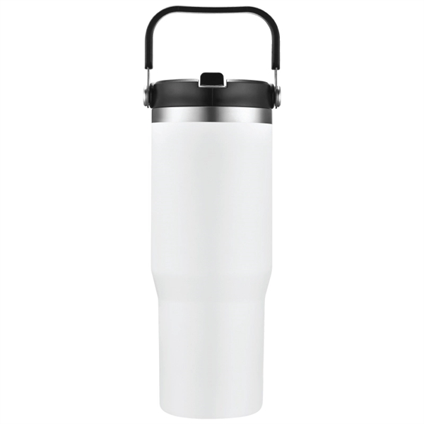 White color option for Falcon 30 Oz. Vacuum Insulated Tumbler W/ Handle