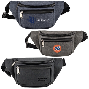 Photo of Heather Triple Zipper Fanny Pack
