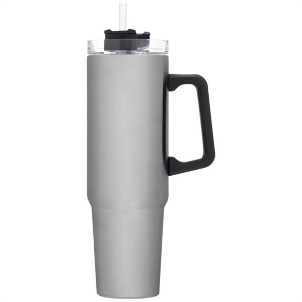 Silver color option for Clearance! Slim Beluga 40 Oz. Vacuum Insulated Tumbler Mug