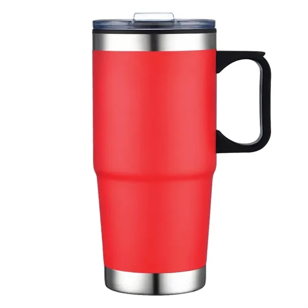 Red color option for Polar 24 Oz. Double Walled Travel Mug W/ Handle