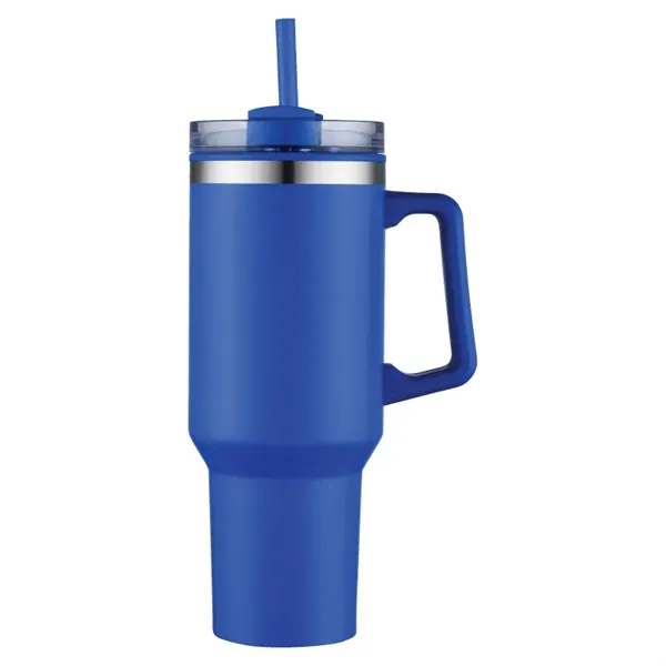 Blue color option for Beluga 40 Oz. Double Walled Tumbler Mug W/ Plastic Liner