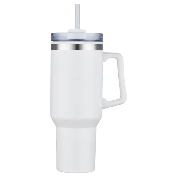 White color option for Beluga 40 Oz. Double Walled Tumbler Mug W/ Plastic Liner