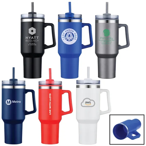 Main photo of Beluga 40 Oz. Double Walled Tumbler Mug W/ Plastic Liner