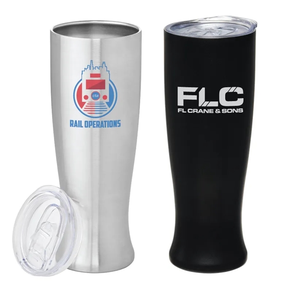 Black color option for 20 Oz. Vacuum Insulated Pilsner Tumbler Mug