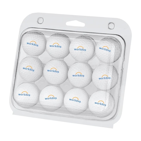 Clear color option for One Dozen Golf Ball Pack Of 12 Balls
