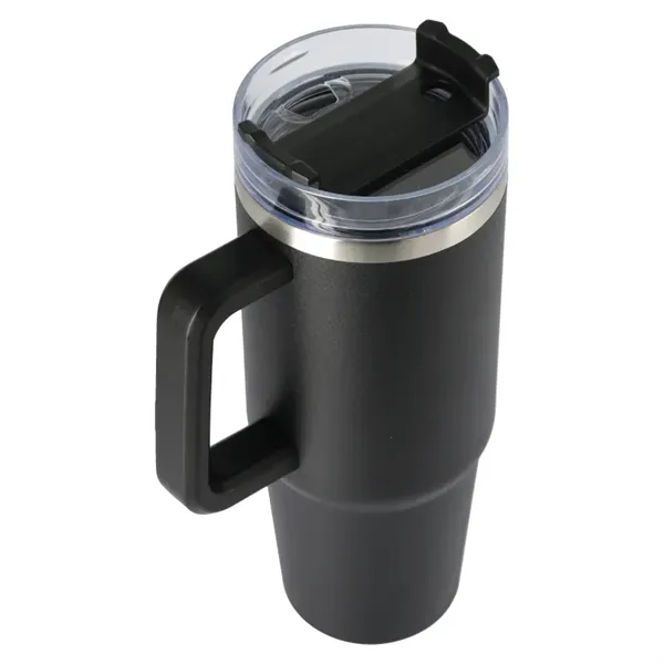 Black color option for Dusky 30 Oz. Vacuum Insulated Tumbler Mug W/ Handle