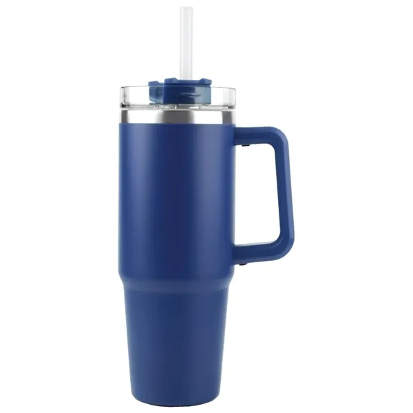Blue color option for Dusky 30 Oz. Vacuum Insulated Tumbler Mug W/ Handle