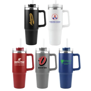 Photo of Dusky 30 Oz. Vacuum Insulated Tumbler Mug W/ Handle