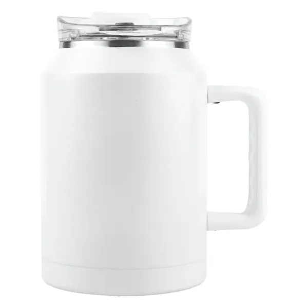 White color option for Behemoth 50 Oz. Vacuum Insulated Tumbler Mug W/ Handle