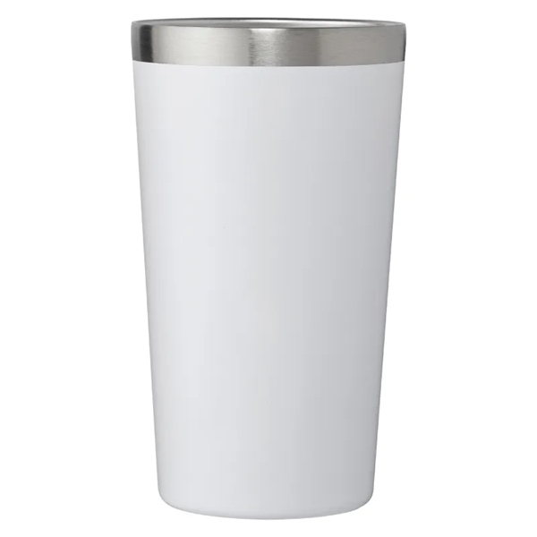 White color option for Limerick Double Walled Vacuum Insulated Stackable Pint Glass