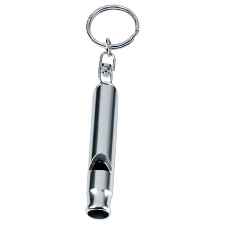 Silver color option for Metal Whistle / Key Ring