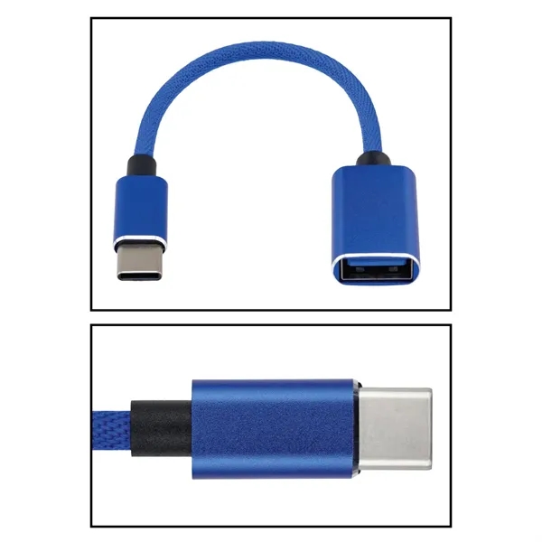 Blue color option for Usb Type C Adapter Cable