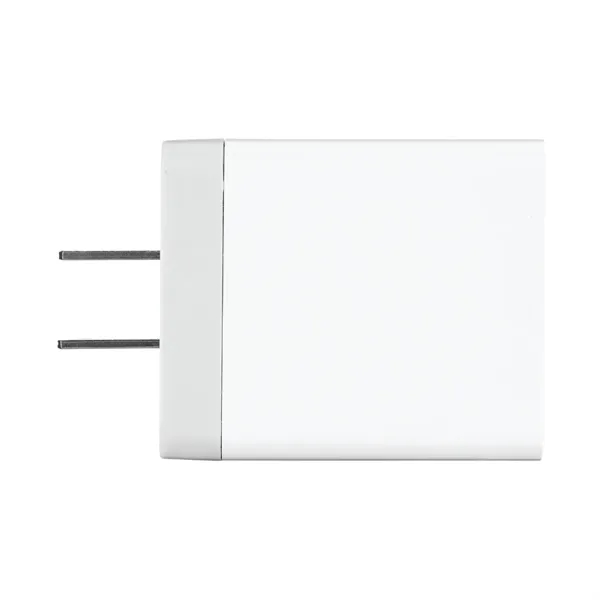 White color option for 3 Port 18 W Usb A / Usb C Power Wall Adapter