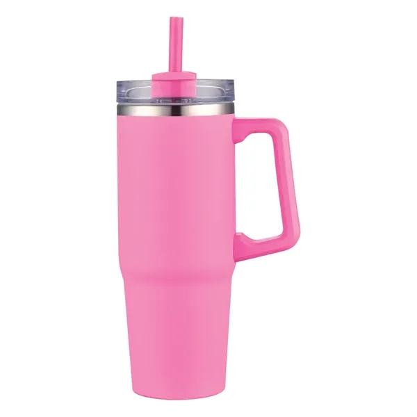 Pink color option for Argus 30 Oz. Vacuum Insulated Tumbler Mug W/ Handle