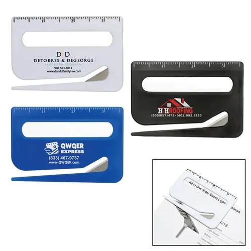 Main photo of 3 In 1 Letter Opener W/Ruler And Reader