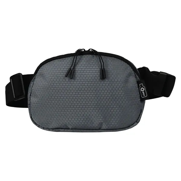 Gray color option for Crossbody Honeycomb Sling Fanny Waist Pack