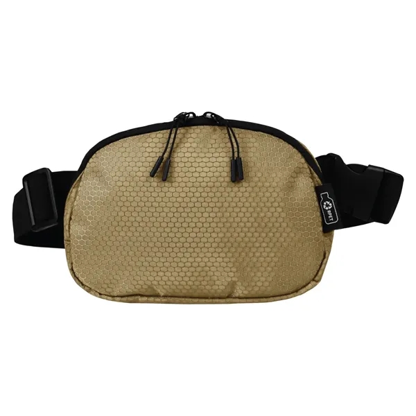 Khaki color option for Crossbody Honeycomb Sling Fanny Waist Pack