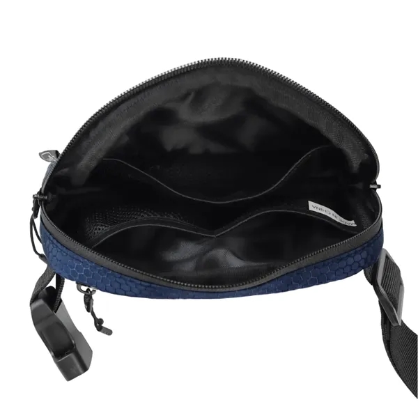 Navy Blue color option for Crossbody Honeycomb Sling Fanny Waist Pack